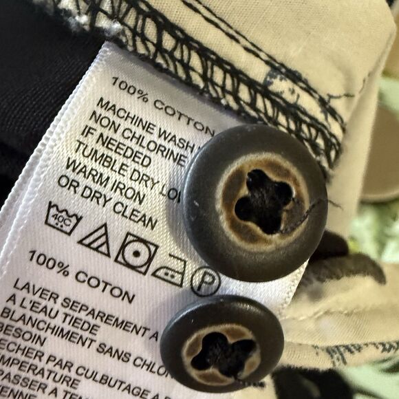 Tommy Bahama Mens XL Elastic Waist Shorts Black Beachy Drawstring Relax - Picture 8 of 8